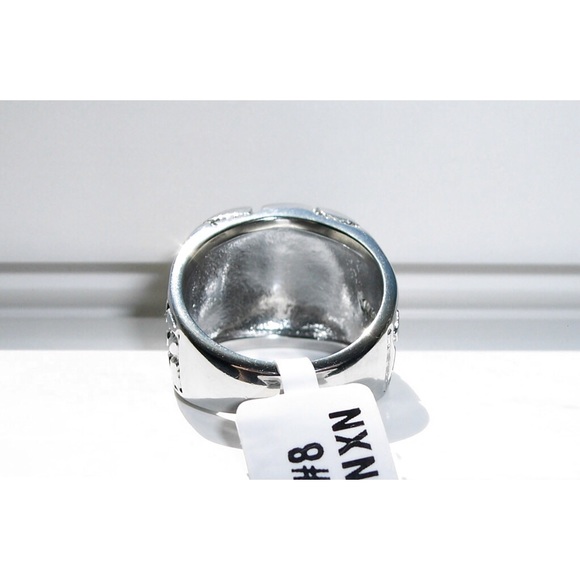 STAINLESS STEEL Men’s Masonic Nugget Ring - Picture 8 of 12